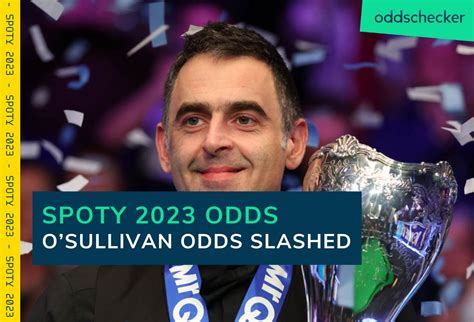 Sports Personality of the Year 2023 Odds: O'Sullivan 66/1  .